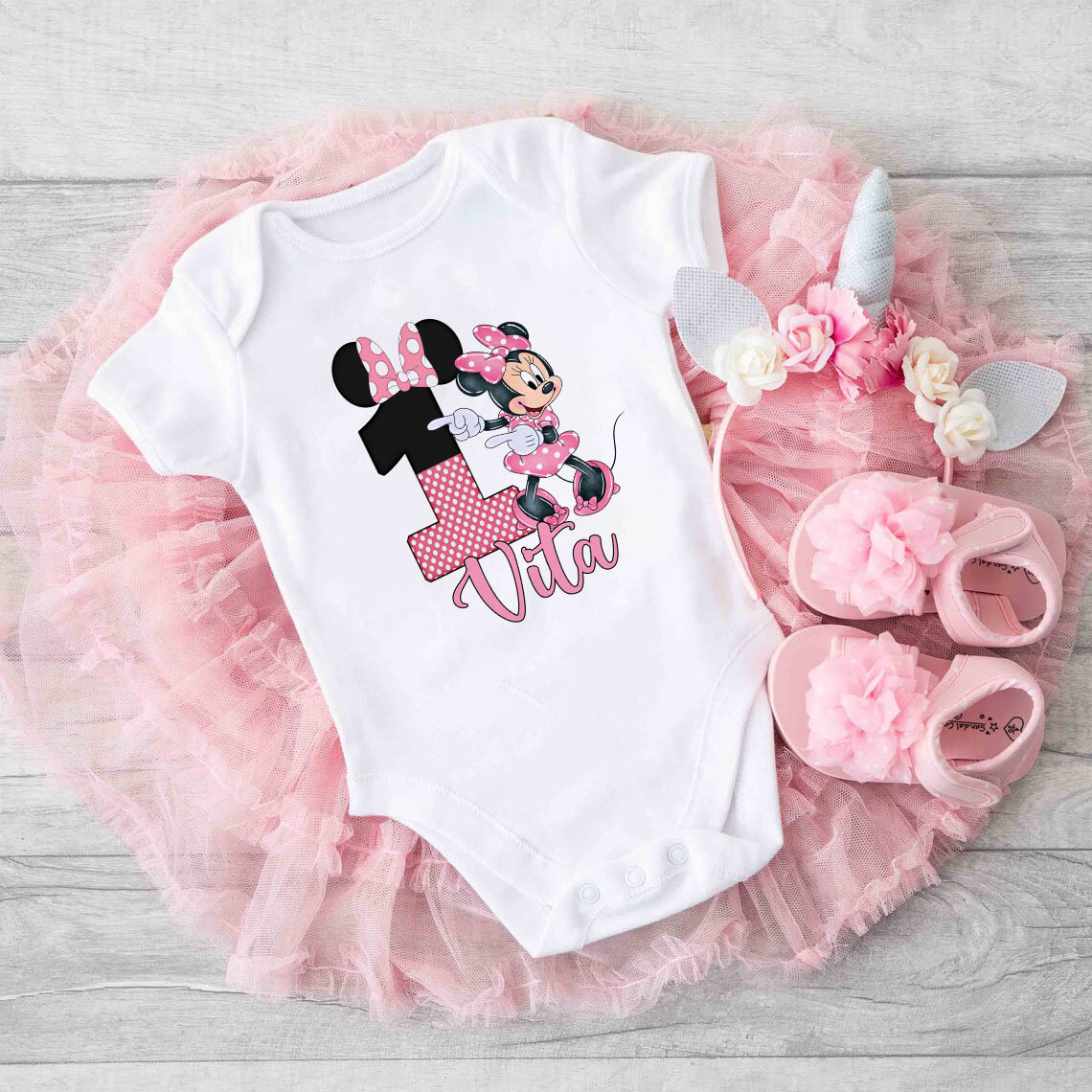 Bodi 1 Rojstni dan – Minnie #1