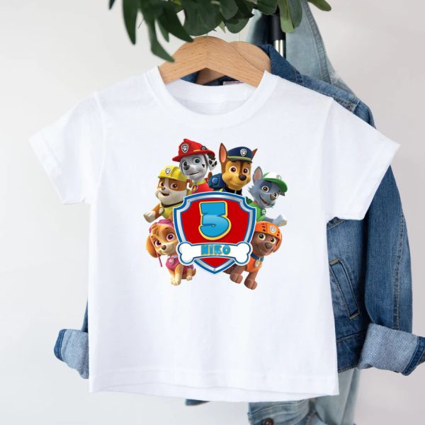 Majica Rojstni dan Paw Patrol #1
